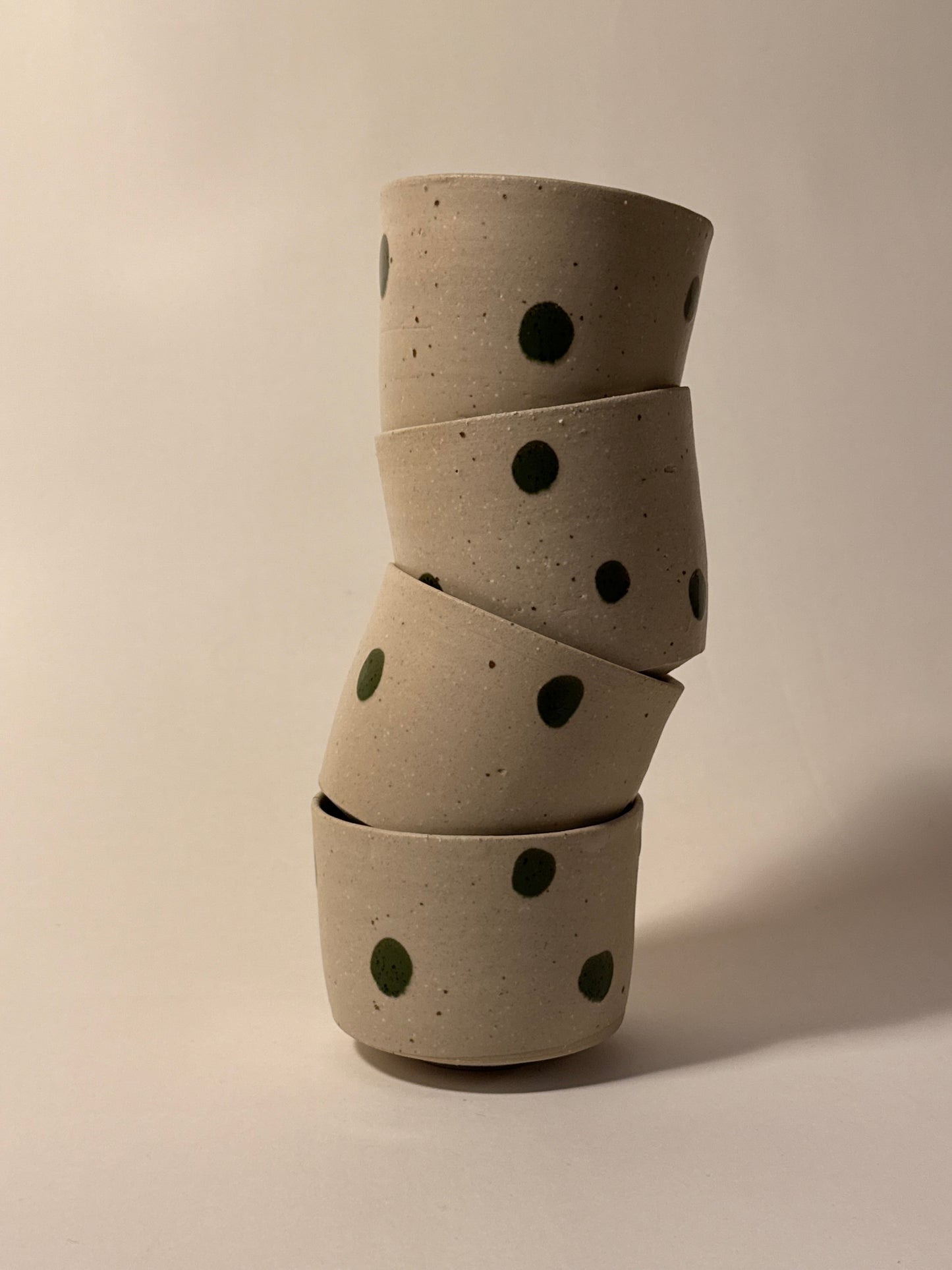 Green Dots Cup (Straight)