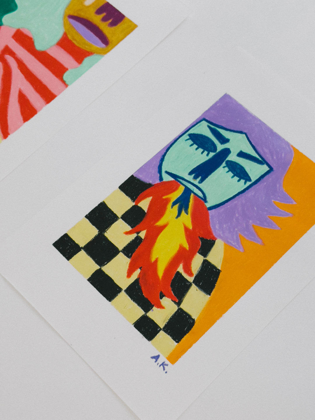 FIRE TONGUE (Moody Series)