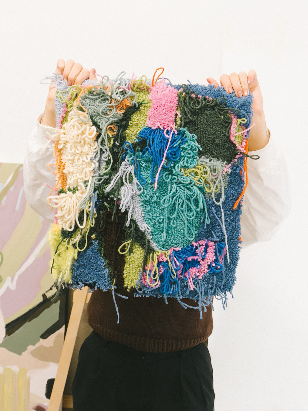 TEA JAR IN WOODS (Tapestry)