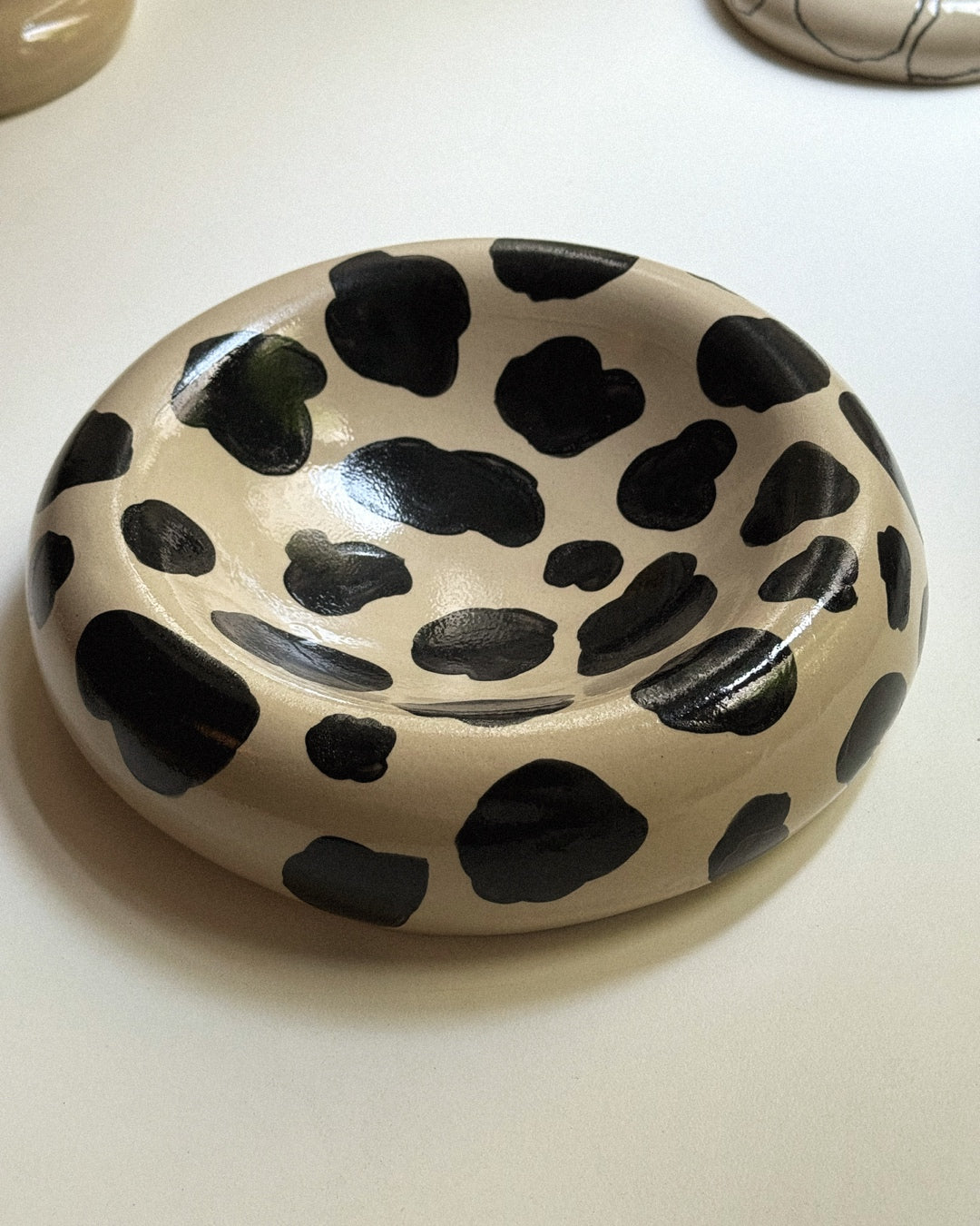 Cow Bubble Plate