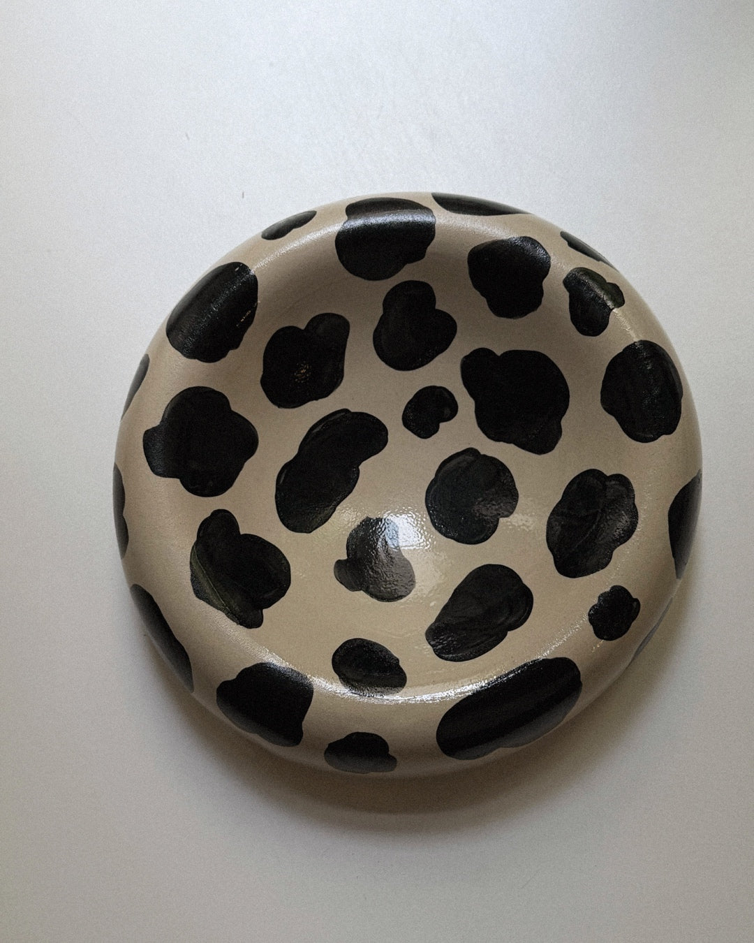 Cow Bubble Plate