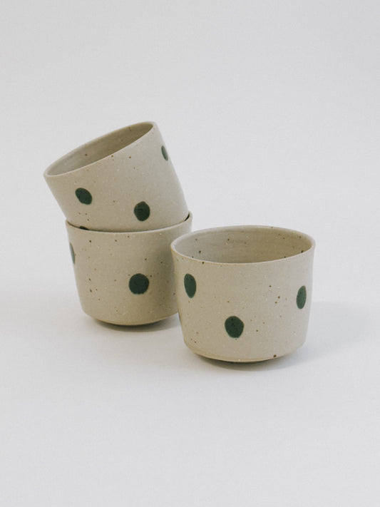 Green Dots Cup (Straight)