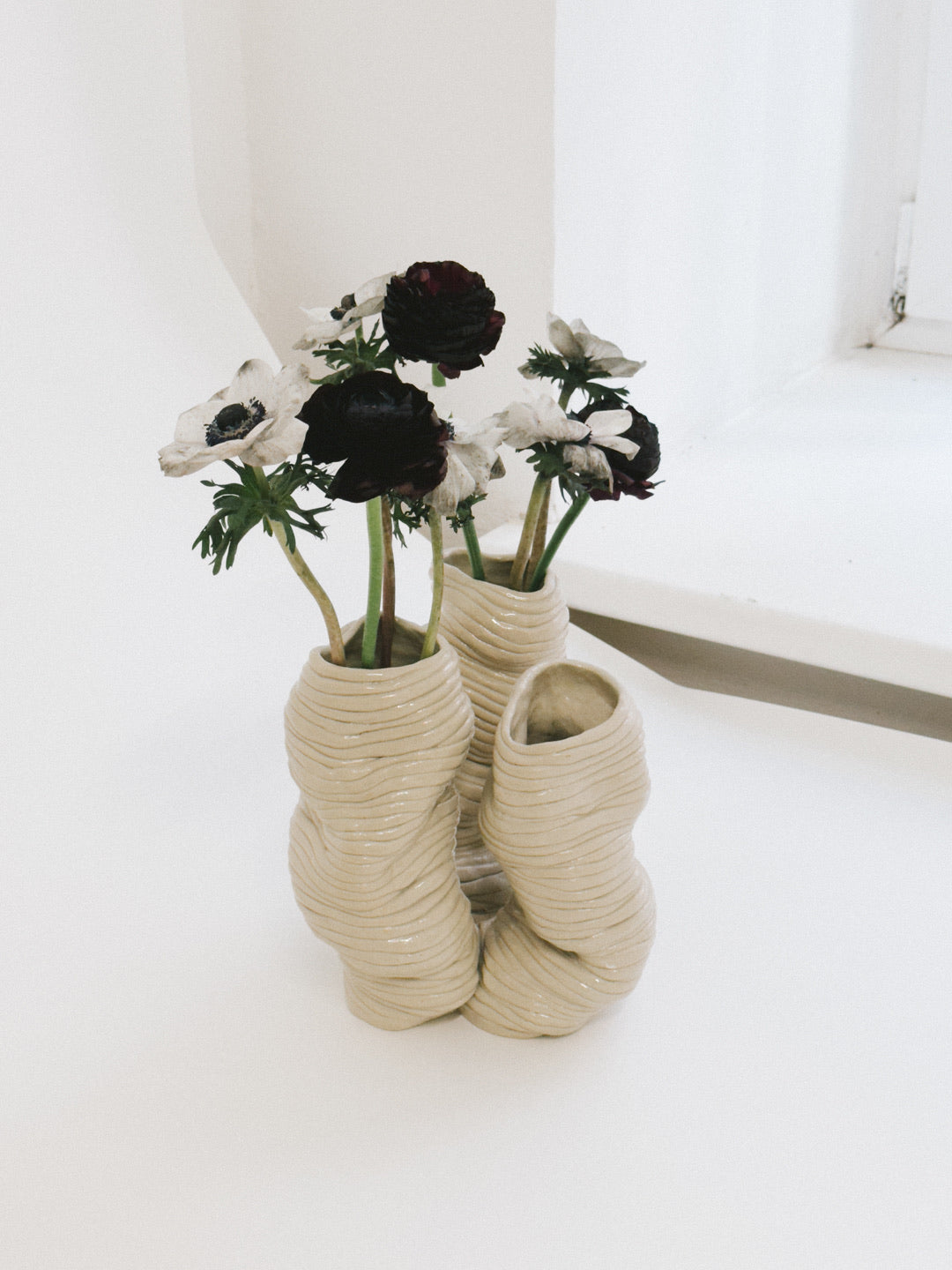 Three-Part Vase