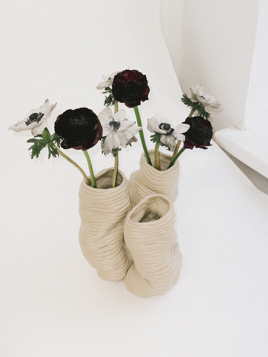 Three-Part Vase