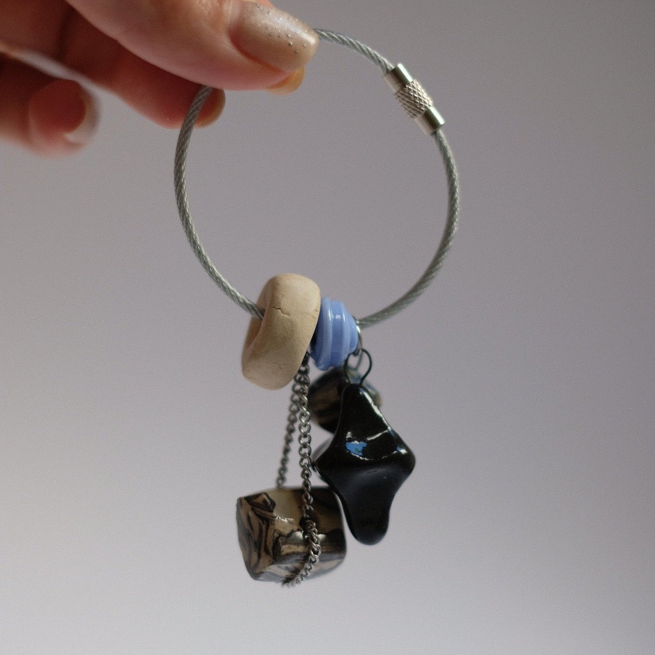Ceramic Bag Charm